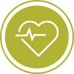 Green Heartbeat Icon