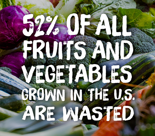 52% of All Fruits and Vegetables Grown in the U.S. Are Wasted