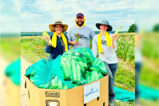 Blog post feature image - Hallmark team at Gleanathon