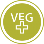 Green veg icon with plus sign